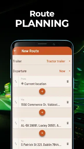 Скриншот 7 — Hammer: Truck GPS & Maps