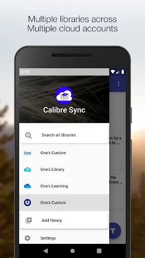 Скриншот 2 — Calibre Sync