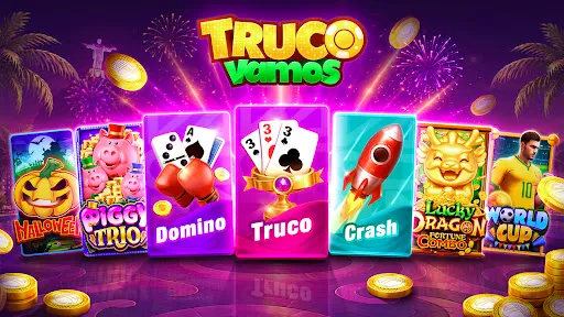 Скриншот 1 — Truco Vamos : Slots & Poker