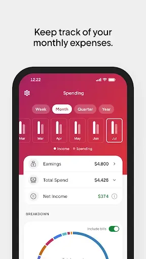 Скриншот 3 — Rocket Money - Bills & Budgets