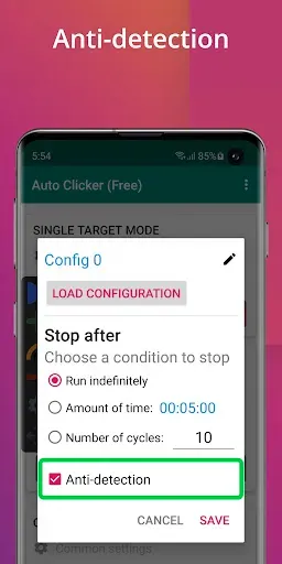 Скриншот 5 — Auto Clicker - Automatic tap