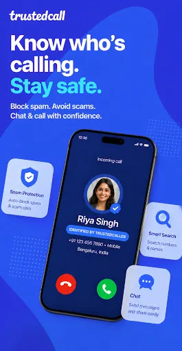 Скриншот 1 — Caller ID: Trusted Call & SMS