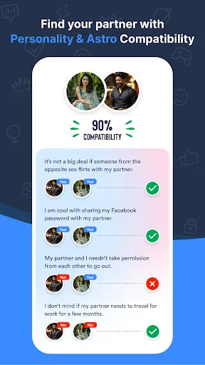 Скриншот 8 — Telugu Dating App: TrulyMadly