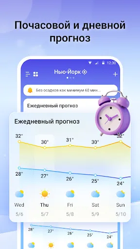 Скриншот 2 — Погода Лайв Про: Радар