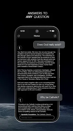 Скриншот 4 — Truthly: Catholic AI