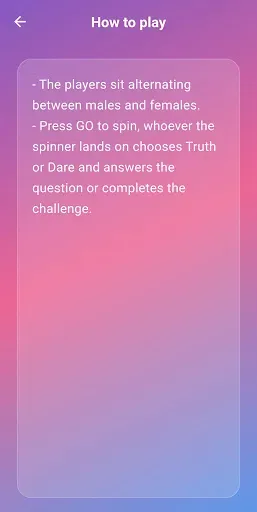 Скриншот 2 — Truth Or Dare