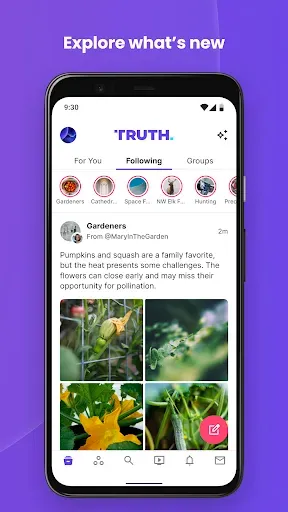 Скриншот 2 — Truth Social
