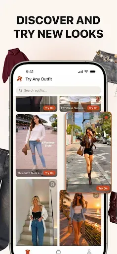 Скриншот 3 — TryAnyOutfit: Virtual Try-On