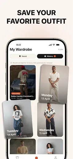 Скриншот 4 — TryAnyOutfit: Virtual Try-On