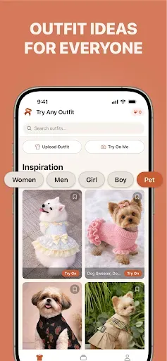 Скриншот 7 — TryAnyOutfit: Virtual Try-On
