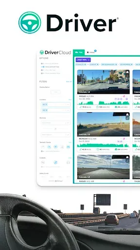 Скриншот 1 — Driver: Driving & Dash Cam App