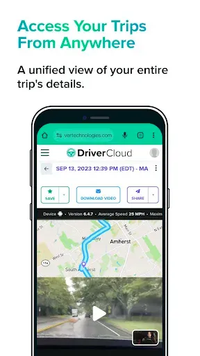 Скриншот 4 — Driver: Driving & Dash Cam App