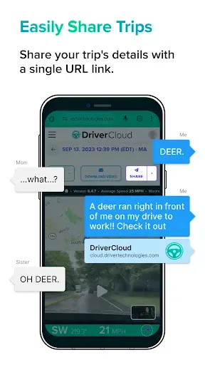 Скриншот 5 — Driver: Driving & Dash Cam App