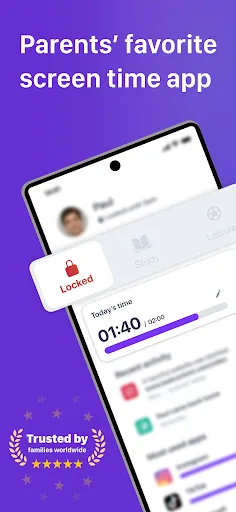 Скриншот 1 — Parental Controls App by Ohana