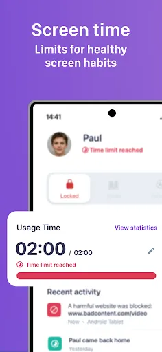 Скриншот 4 — Parental Controls App by Ohana