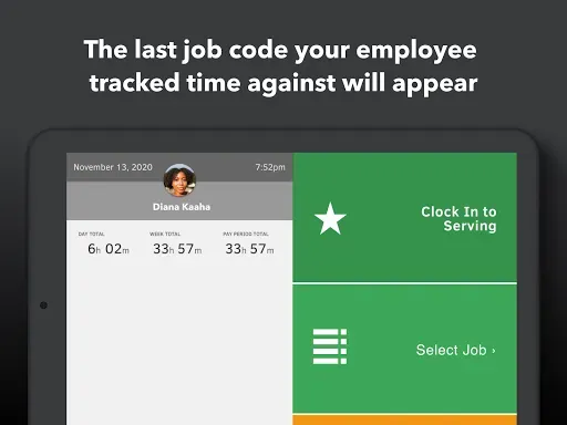 Скриншот 8 — QuickBooks Time Kiosk