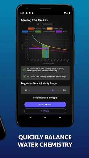 Скриншот 2 — Pool Water Calculator