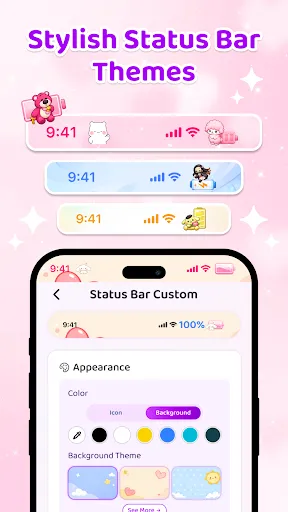 Скриншот 2 — Emoji Battery Icon Customize