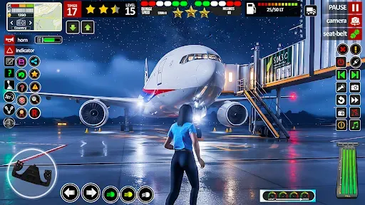 Скриншот 3 — Real Plane Game Simulator 3d