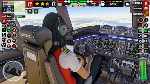 Скриншот 7 — Real Plane Game Simulator 3d