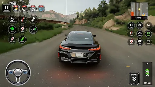 Скриншот 8 — Real Driving Car Game Offline