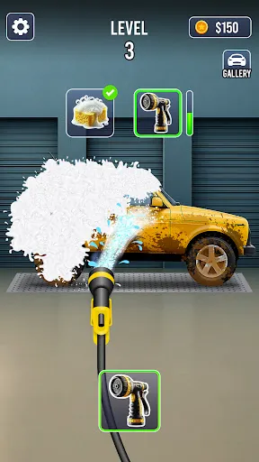 Скриншот 1 — Car Wash: ASMR Game