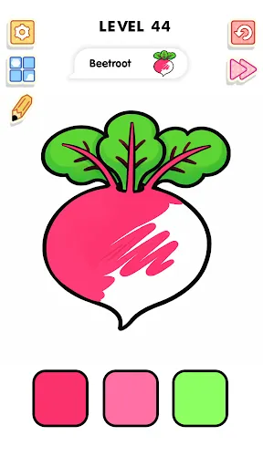 Скриншот 1 — Color & Draw : Satisfying Game