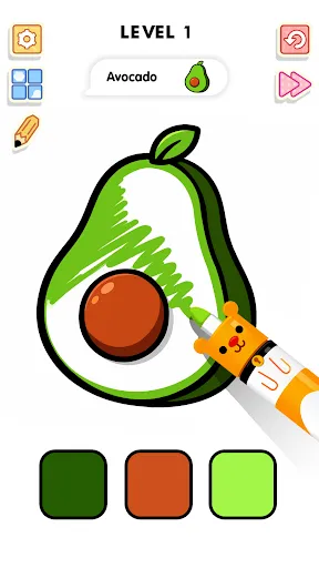 Скриншот 4 — Color & Draw : Satisfying Game