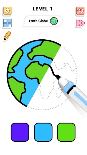 Скриншот 7 — Color & Draw : Satisfying Game