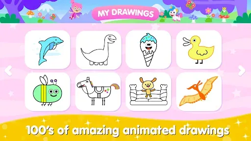 Скриншот 3 — Toddler Coloring Book For Boys
