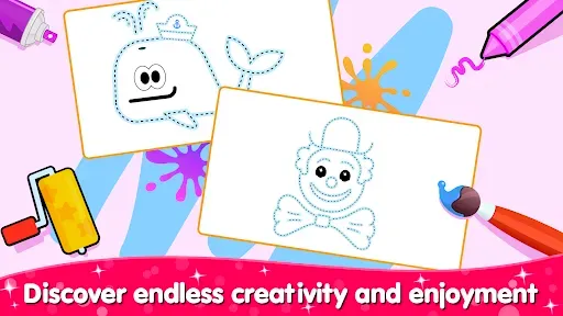 Скриншот 4 — Toddler Coloring Book For Boys