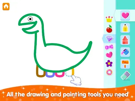 Скриншот 7 — Toddler Coloring Book For Boys