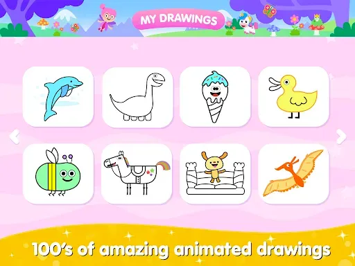 Скриншот 8 — Toddler Coloring Book For Boys