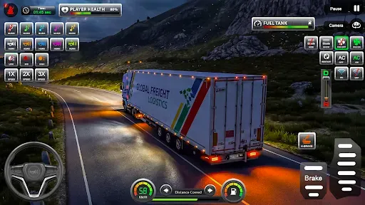 Скриншот 4 — Euro Truck Transporter 3d