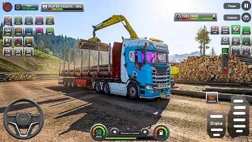 Скриншот 6 — Euro Truck Transporter 3d