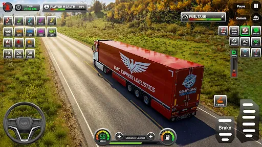 Скриншот 8 — Euro Truck Transporter 3d