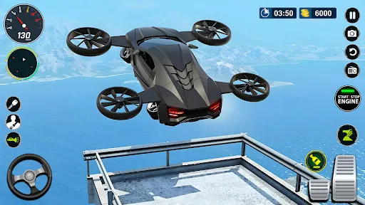Скриншот 1 — Flight Car Adventure