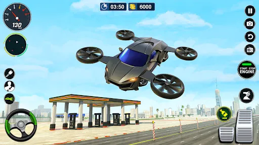 Скриншот 3 — Flight Car Adventure