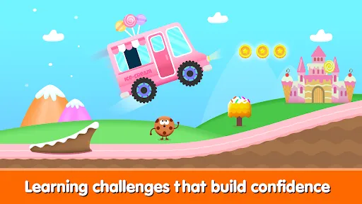 Скриншот 2 — Kids Monster Truck Games 2+
