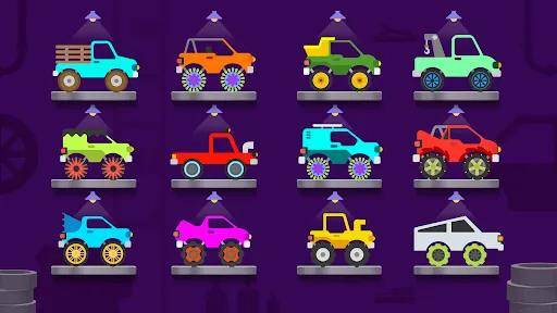 Скриншот 4 — Kids Monster Truck Games 2+