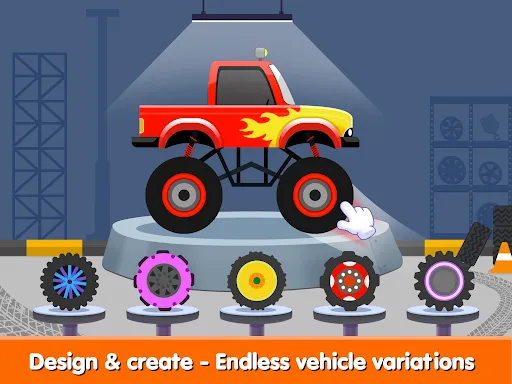 Скриншот 6 — Kids Monster Truck Games 2+