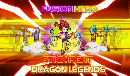 Скриншот 1 — Stickman Warriors Dragon Fight