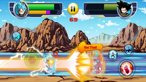 Скриншот 2 — Stickman Warriors Dragon Fight