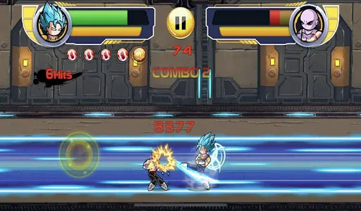 Скриншот 3 — Stickman Warriors Dragon Fight