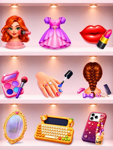 Скриншот 8 — Mini Dress Up & Beauty Games