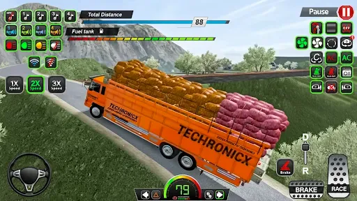 Скриншот 5 — Mud Truck Offroad Driving Game