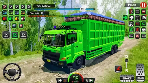 Скриншот 6 — Mud Truck Offroad Driving Game