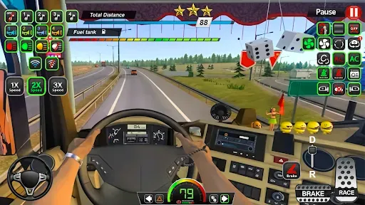 Скриншот 7 — Mud Truck Offroad Driving Game
