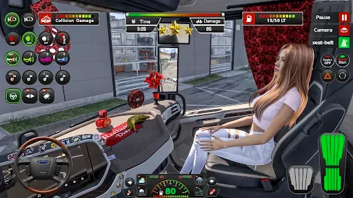 Скриншот 4 — Open World Bus Driving Game 3d
