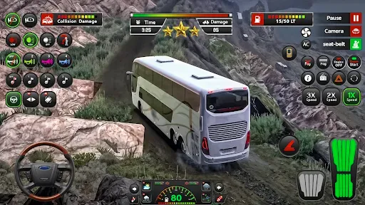 Скриншот 7 — Open World Bus Driving Game 3d
